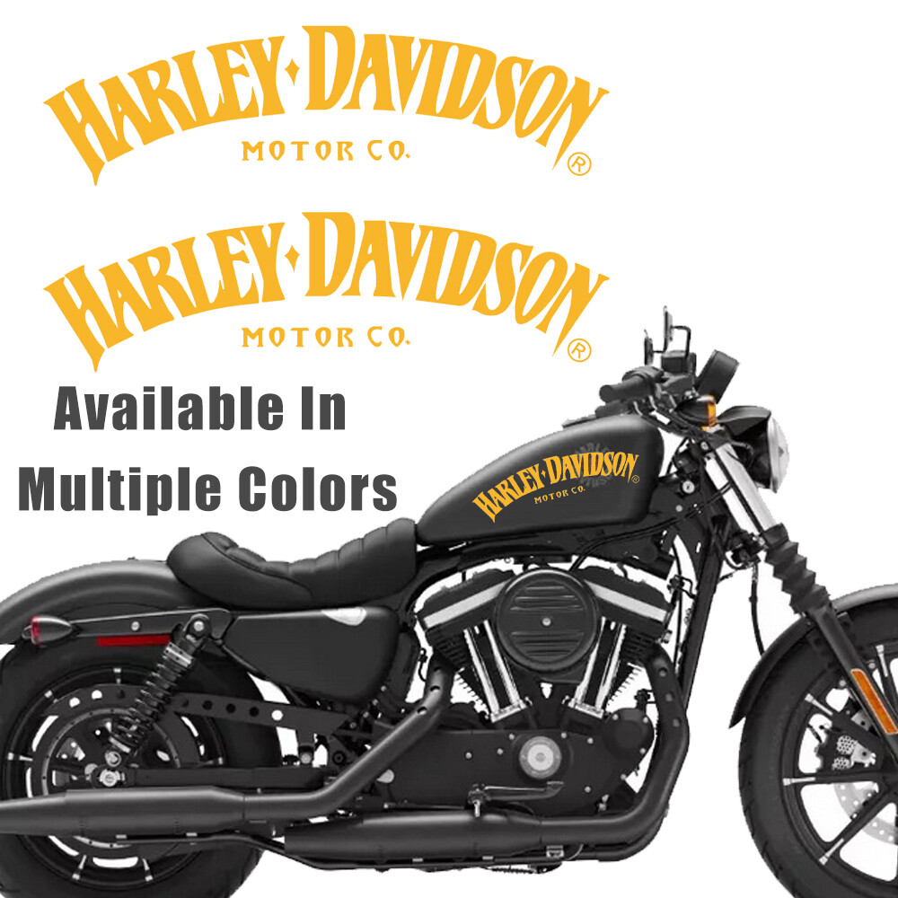 Miếng dán phong cách đua xe harley-davidson bình xăng xe máy độ đề can trang trí