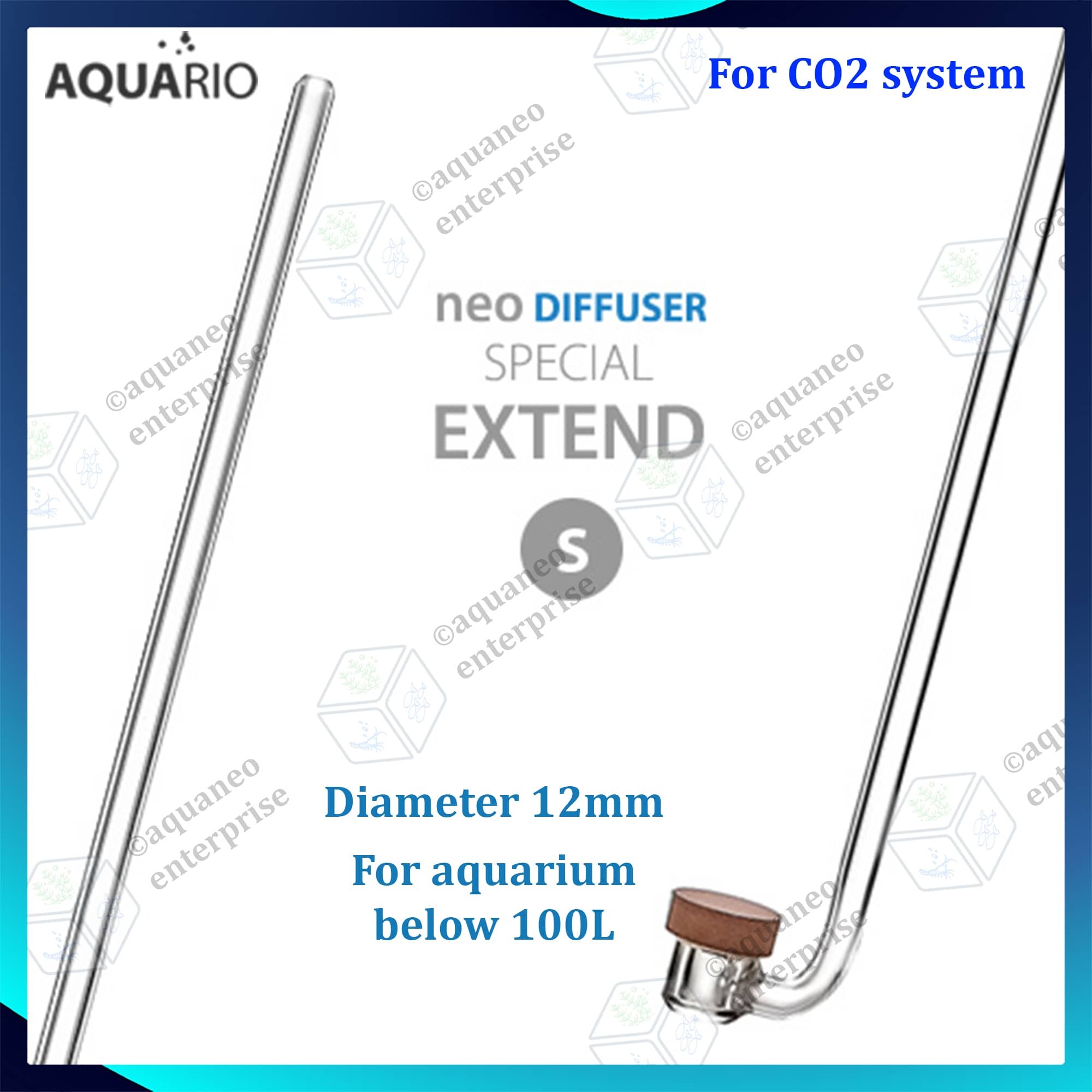 Aquario Neo Co2 Diffuser Normal Special S Lazada