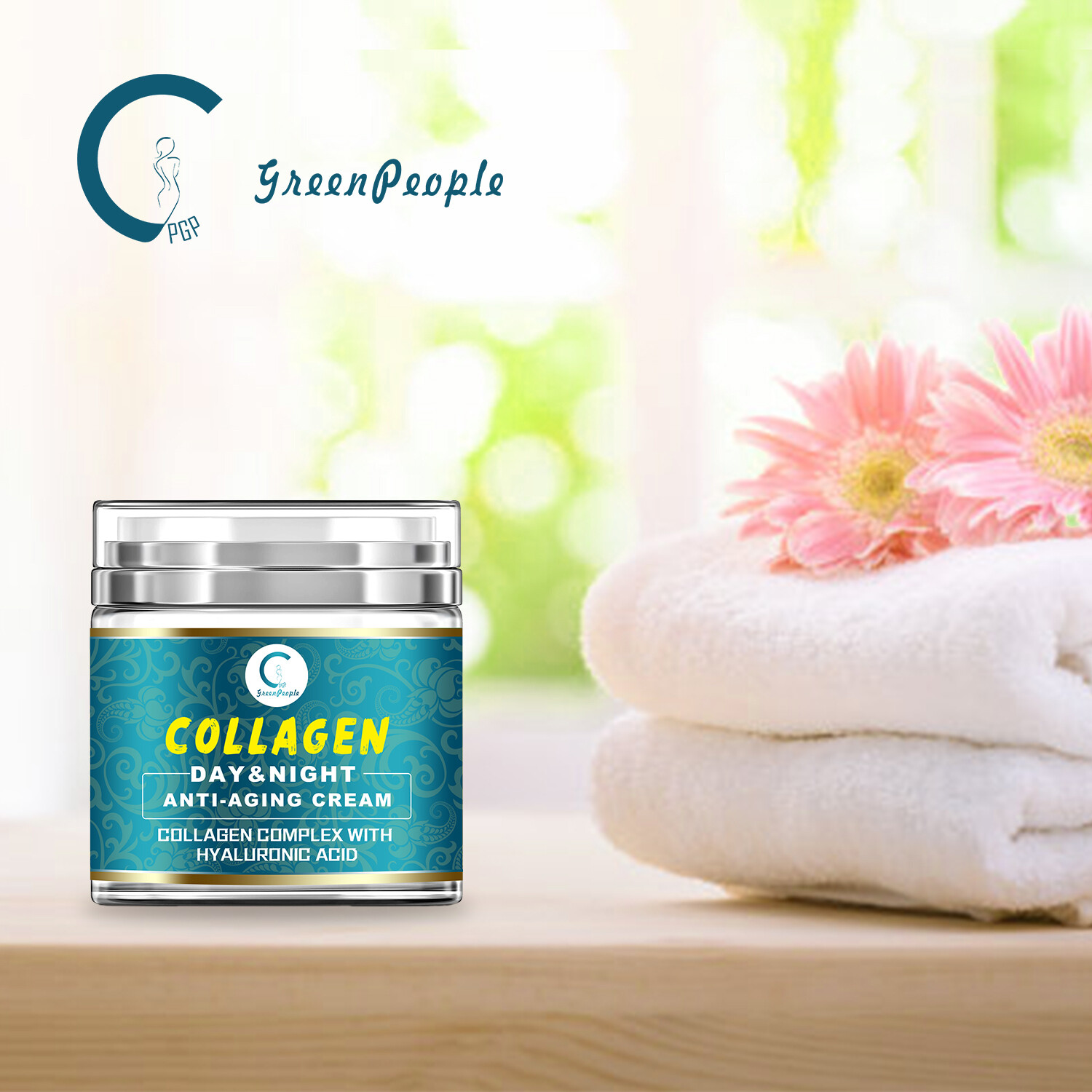 green people face cream