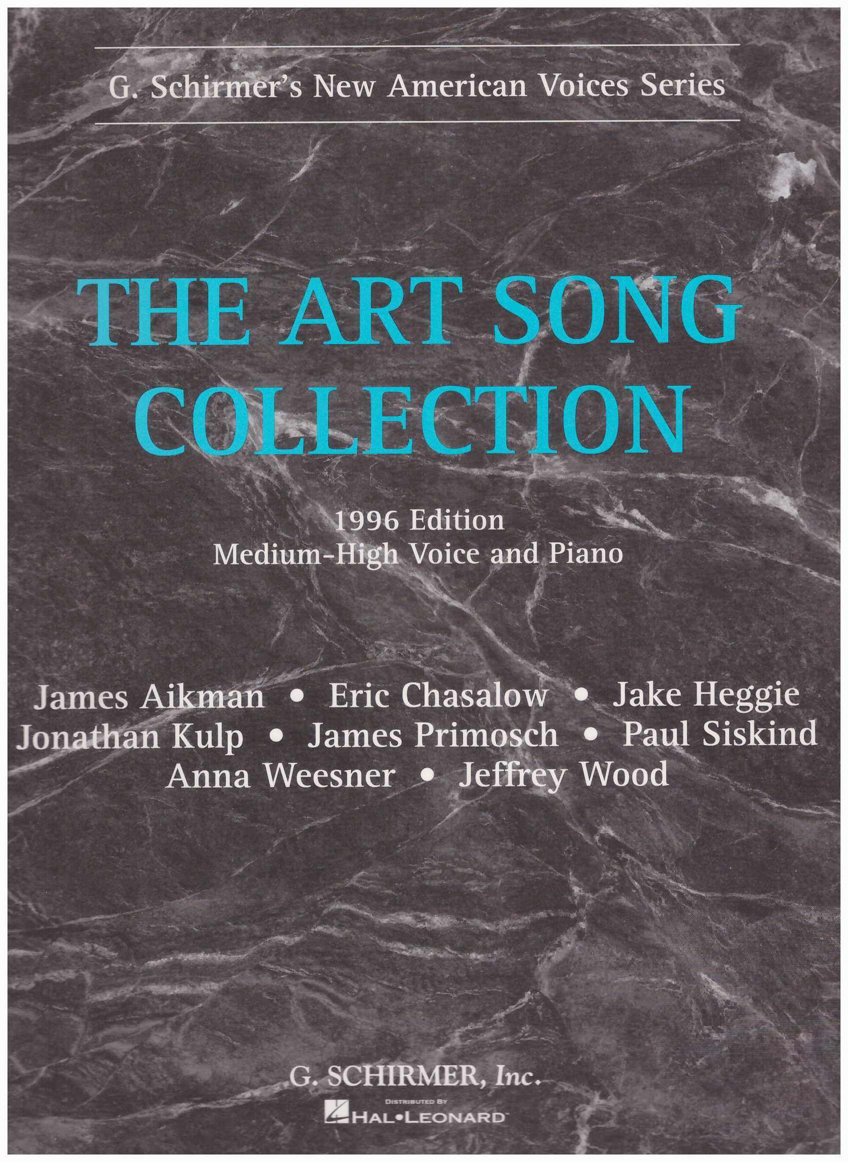 The Art Song Collection 1996 Edition Medium- High Voice and Piano / Music Book Harga  68 Ringgit*Penghantaran Percuma