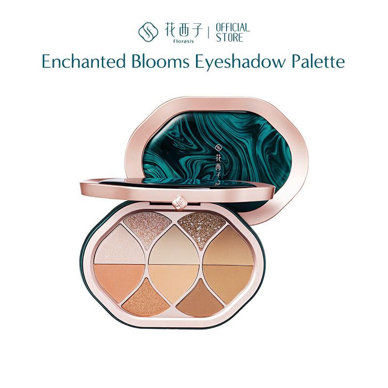 Florasis Enchanted Blooms Eyeshadow Palette ราคา 1,259 บาท*ส่งฟรี