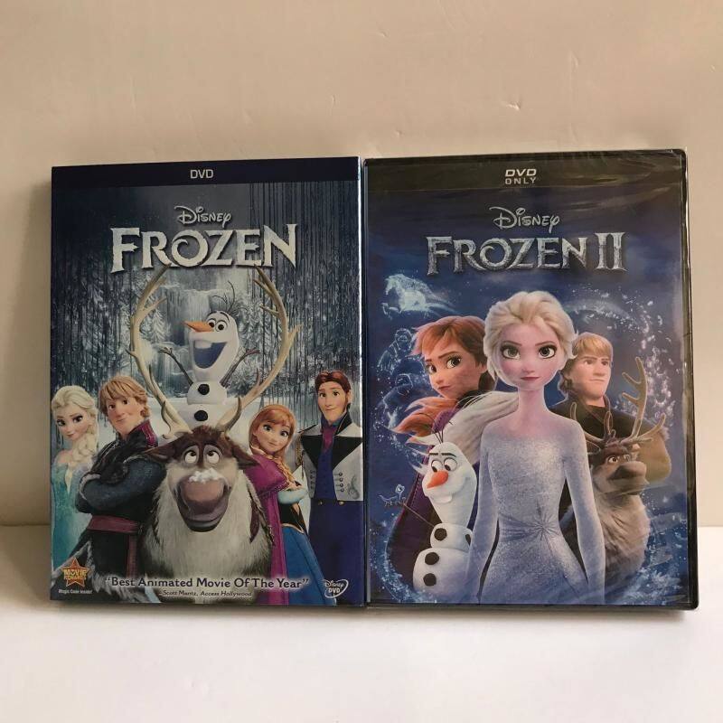 frozen frozen frozen 1-2 collection English soundtrack Cartoon Movie HD DVD  disc | Lazada PH