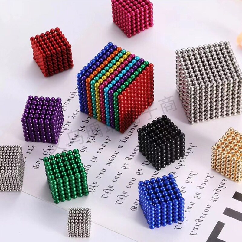 5mm Puzzle Ball 3D Building Blocks Balls Spheres Cube Beads Toys