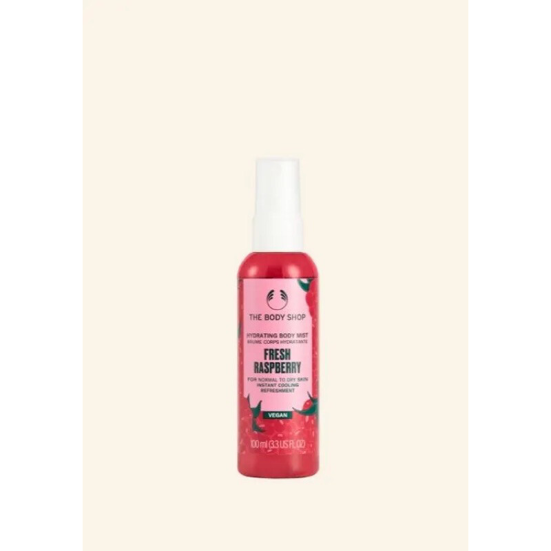 The Body Shop Fresh Raspberry Hydrating Body Mist (100ml) Fruity