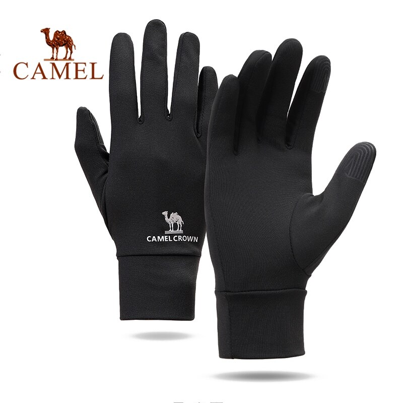 Camel Men Women Touch Screen Gloves Winter Cycling Cold Warm Gloves Thin
