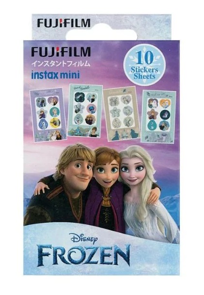 กล้องถ่ายรูป กล้องดิจิตอลมิลเลอร์เลส และอุปกรณ์ถ่ายภาพ Fujifilm Instax Mini Film 10 ชิ้น FROZEN Monster University Disney Princess Incredibles 2 Inside out 2 (แผ่นสติกเกอร์ 10 แผ่นและแผ่นฟิล์มสำเร็จรูป 10 แผ่น)