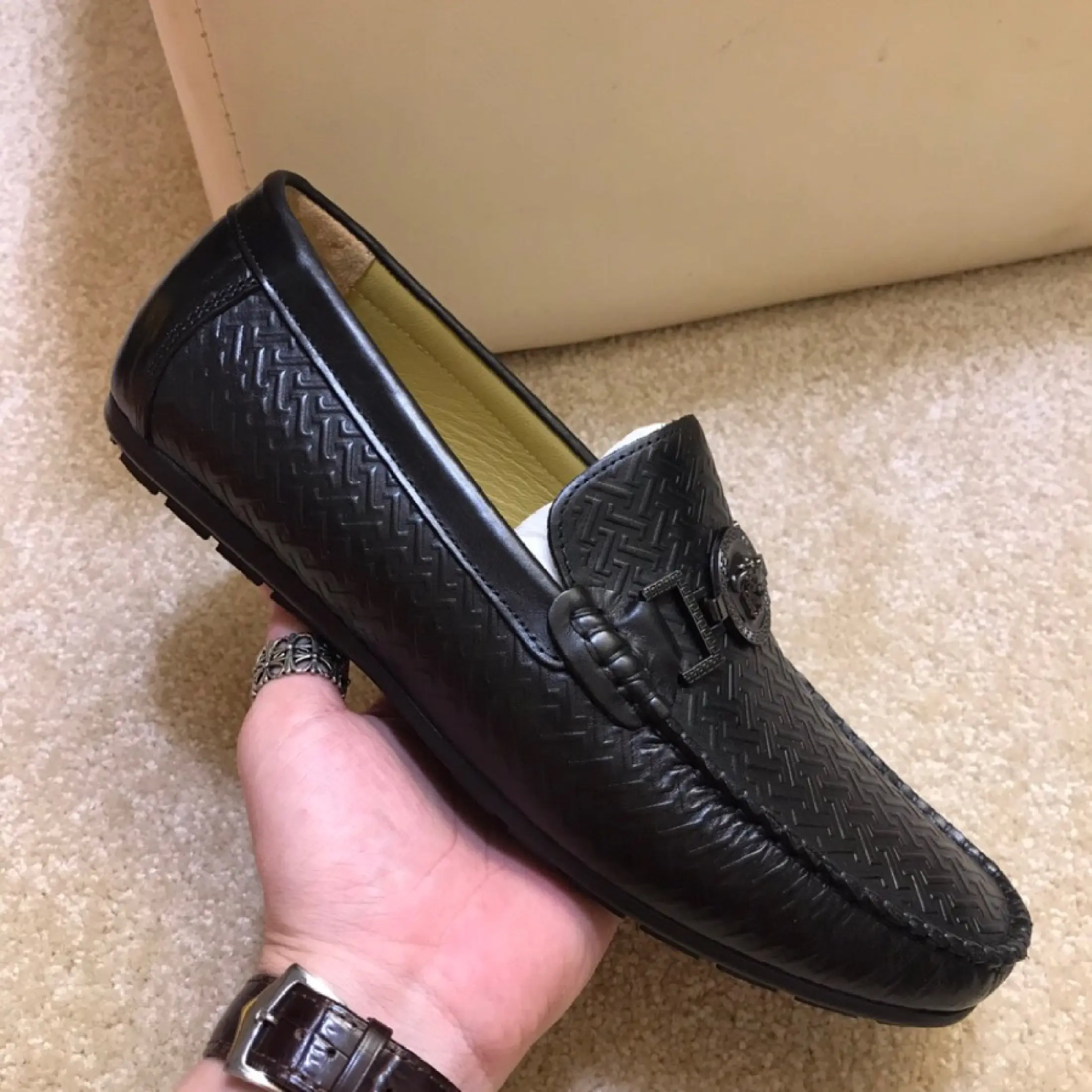 versace formal shoes
