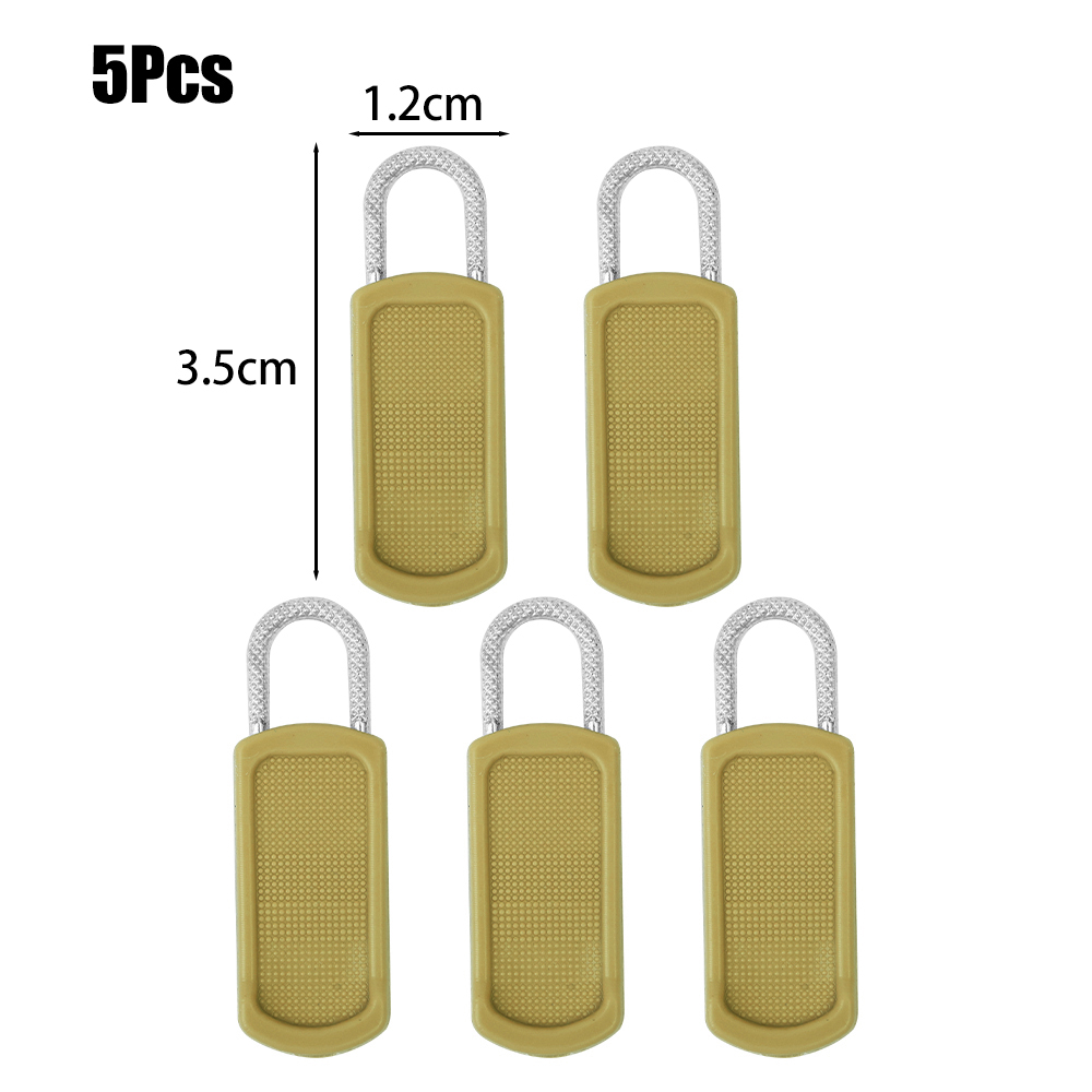 New Detachable Zipper Pull Replacement Zipper Slide Puller Lock for Jacket Dress Luggage Bag Metal DIY Zipper Head Repairing Kit