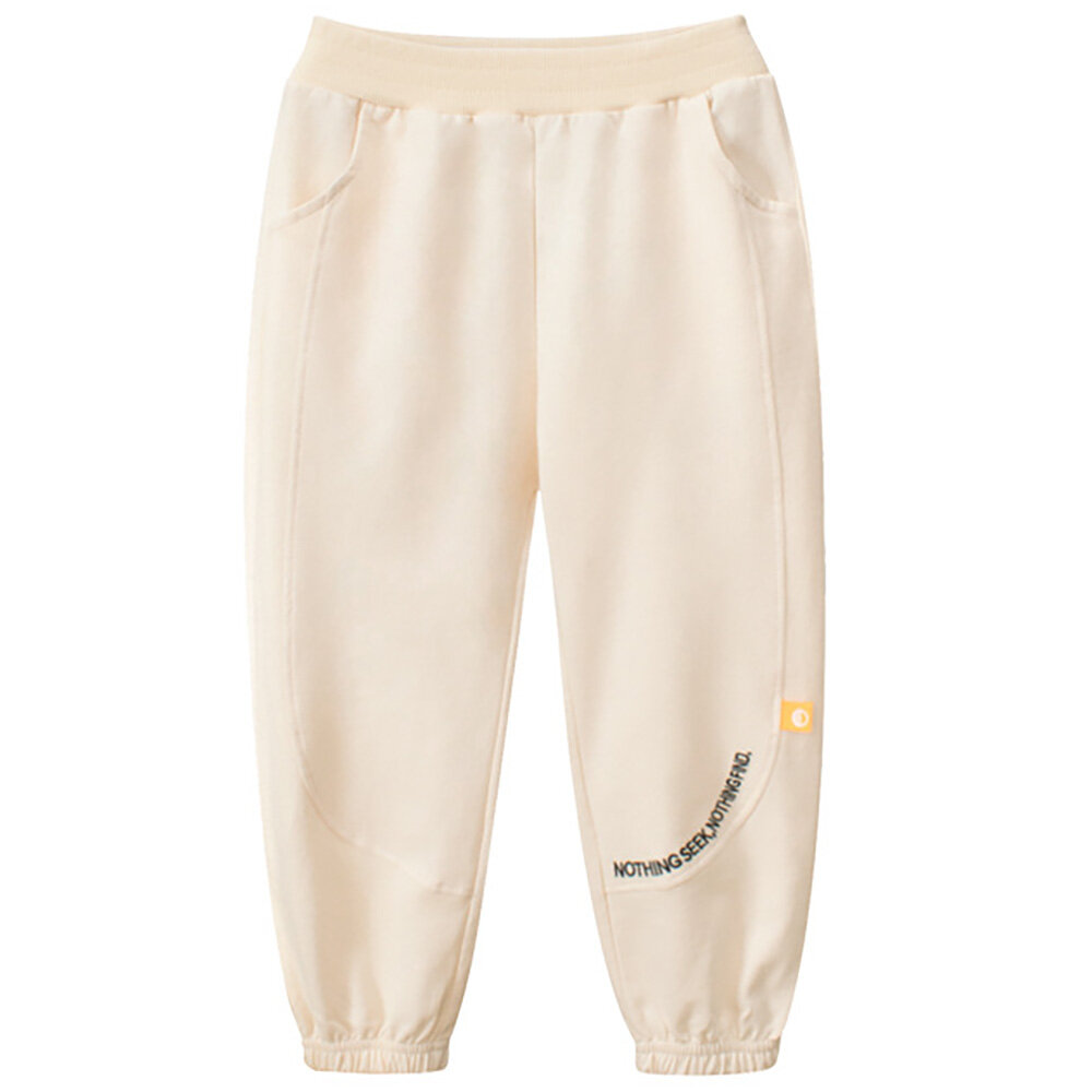 Quần bé gái quần Cotton Hoạt Hình giản dị dài thể thao Cô Gái Quần quần áo trẻ em mồ hôi