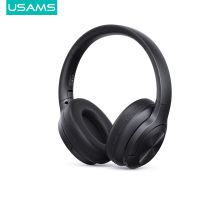 USAMS Wireless Headphones Bluetooth 5.3 Sport Over-ear Earphones HD Stereo Headsets with Build-in Mic 70H Long Battery Life
