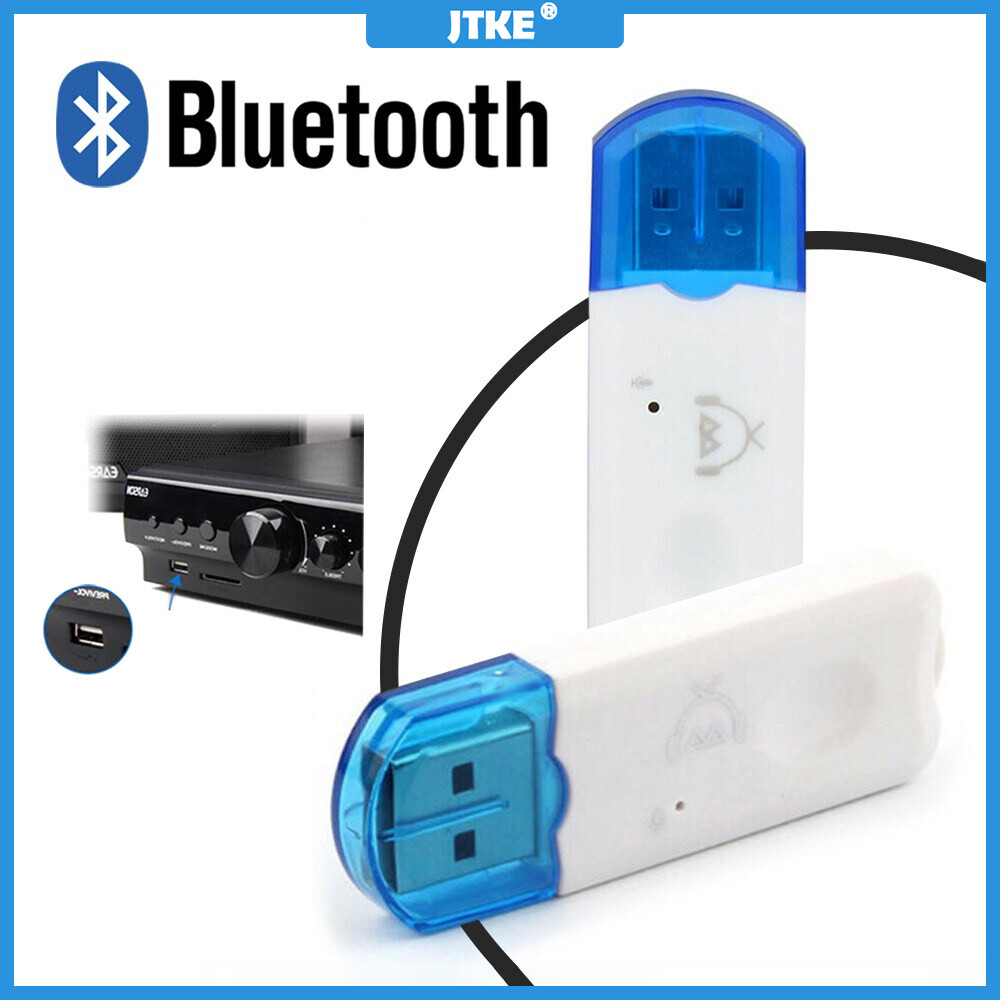 Bộ chuyển đổi đầu thu nhạc âm thanh nổi bluetooth usb không dây bộ dongle cho loa xe hơi máy phát nhạc mp3
