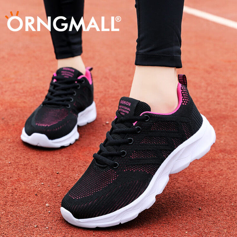ORNGMALL Fashion Shoes for Women Hot Selling Sport Shoes for Women Running Shoes Breathable Leisure Sport Shoes Women Casual Sneakers 35-41 ราคา 569 บาท*ส่งฟรี