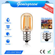 E12 E14 Dimmable LED Retro Bulb 2200K Warm White