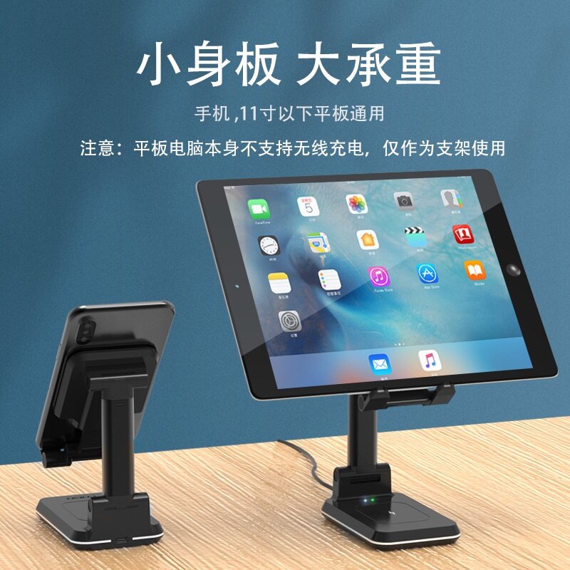 Ruyyen đế sạc không dây cho máy tính bảng điện thoại di động 2 trong 1 đế gập để bàn nhanh gấp gọn đế sạc điện thoại di động nhanh hai lớp 10w sạc không dây đế lưu trữ sạc không dây cho iphone huawei xiaomi 12 13pro