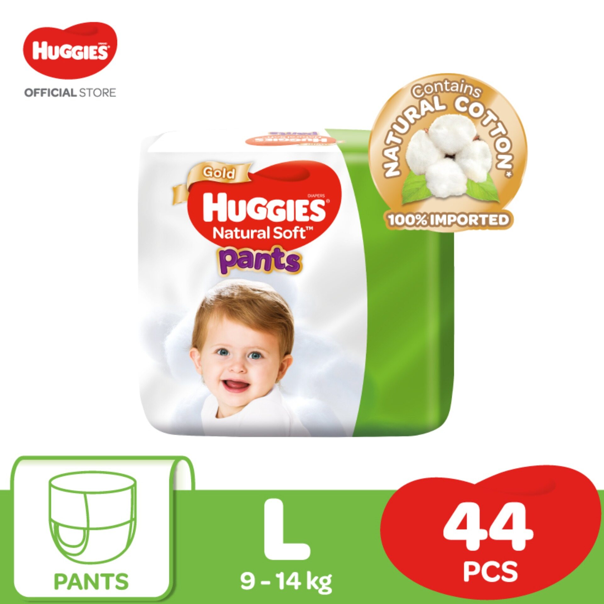 huggies natural soft pants