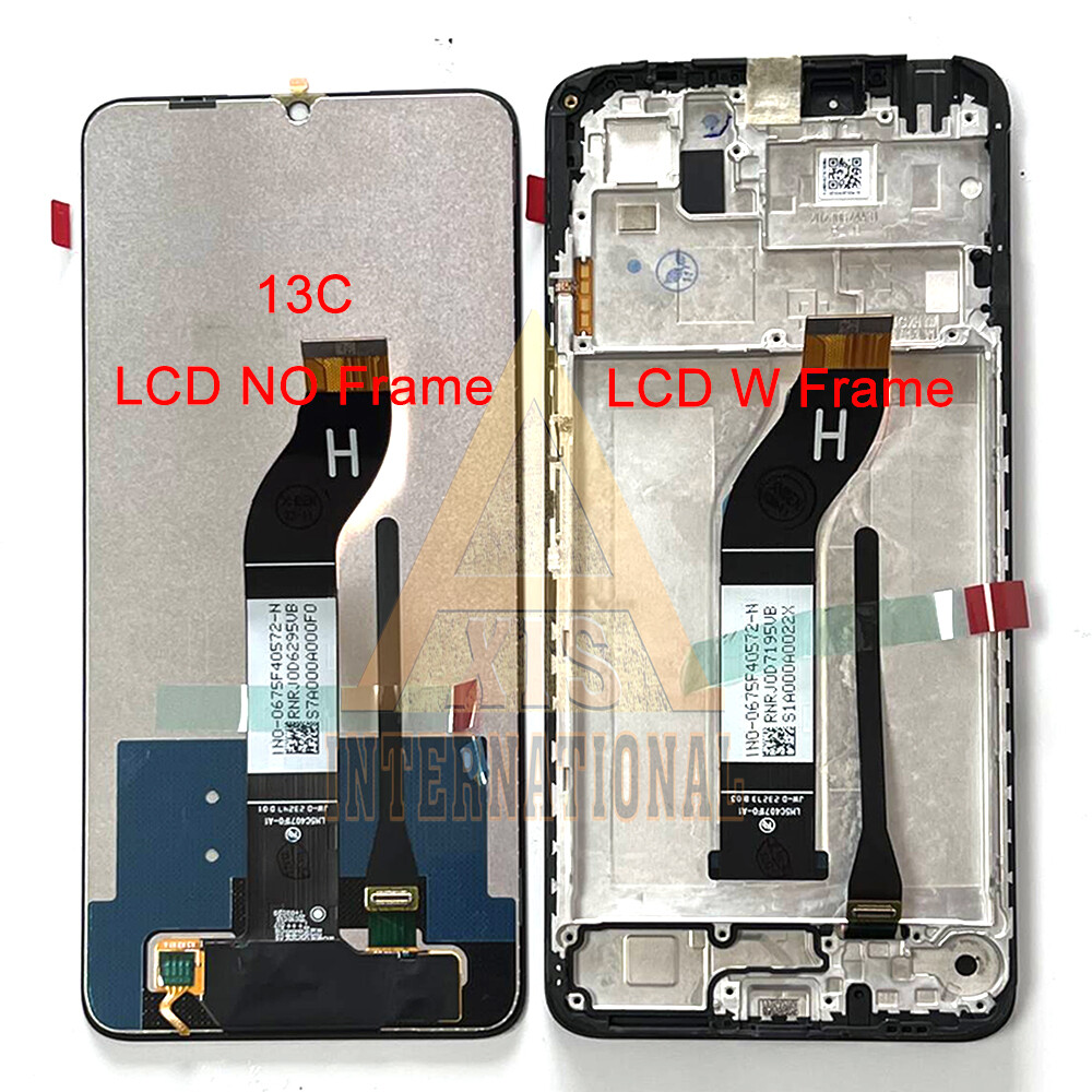 6.74 ''ban đầu cho xiaomi redmi 13c 23100rn8 2l màn hình lcd màn hình màn hình cảm ứng màn hình cảm ứng cho redmi 13c lcd 13c hiển thị