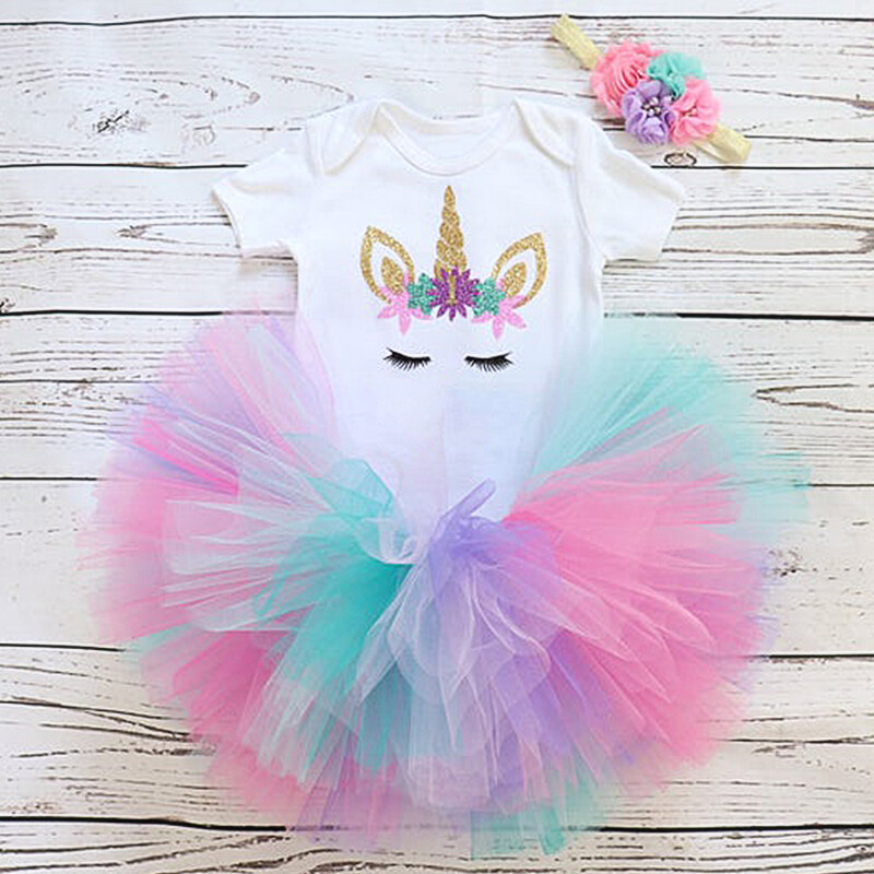 unicorn birthday outfit 6 year old