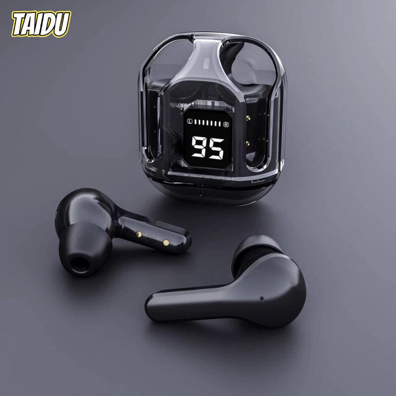 [TAIDU Air3 Wireless Bluetooth Headset with Noise Reduction Function and Digital Display, Ultra-Long Life Battery,Air3 Wireless Bluetooth Headset with Noise Reduction Function and Digital Display, Ultra-Long Life Battery,] ราคา 56 บาท*ส่งฟรี