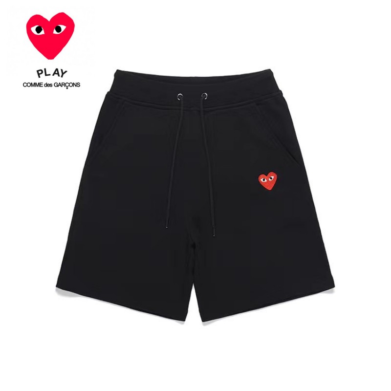 Fashion official store CDG play shorts for women and men