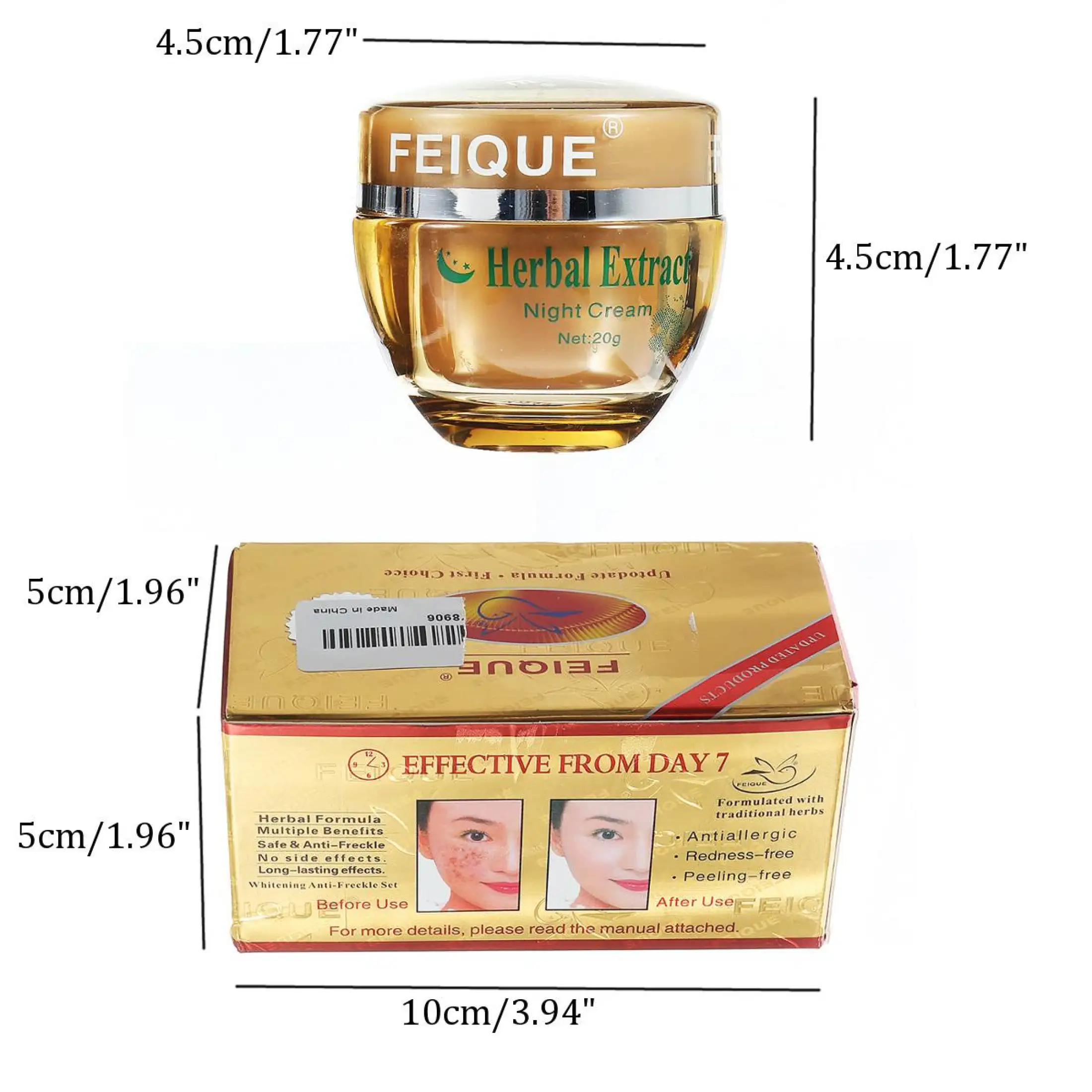 feique herbal extract cream