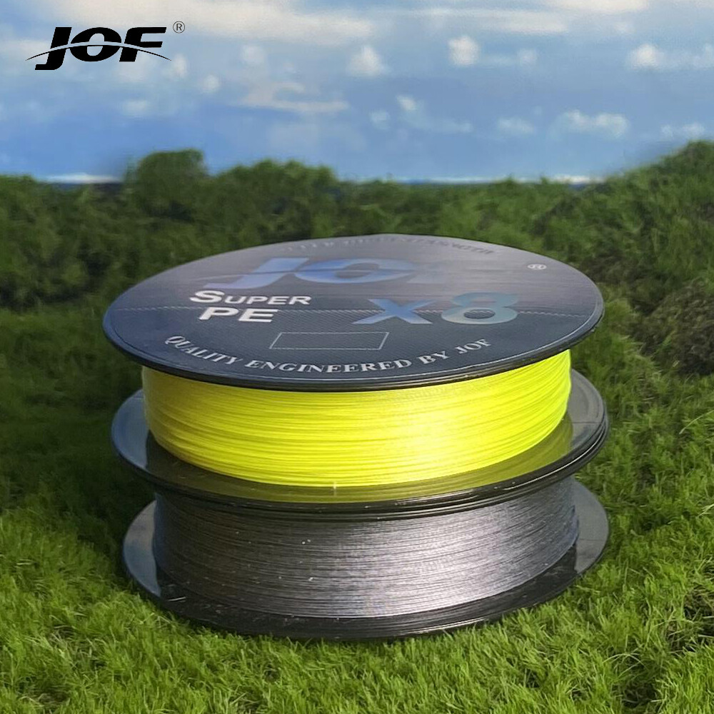 JOF 8 Strands 150M 300M Multicolour PE Braided Wire Multifilament Japanese Fishing Line 0.17MM-0.5MM 20LB-100LB Carp Fishing ราคา 89 บาท*ส่งฟรี