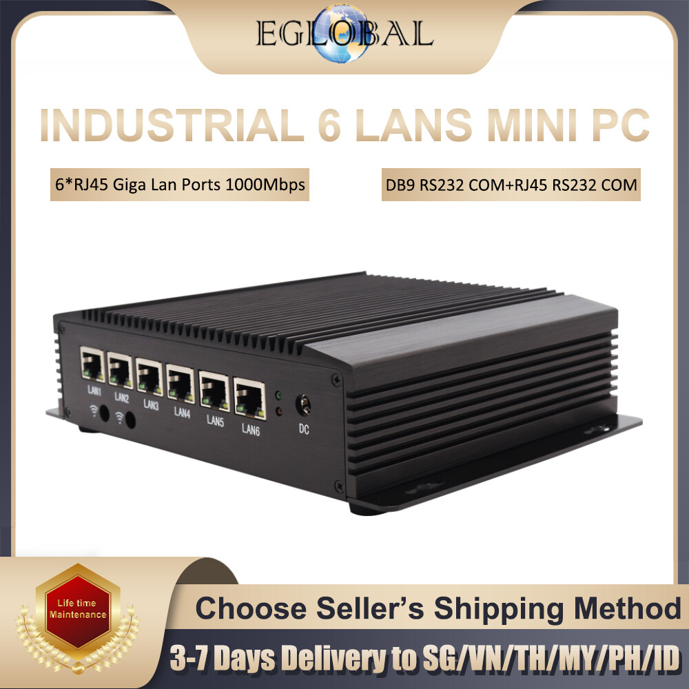 Eglobal Industrial Desktop Computer Intel Core i5-4200U/8265U Watchdog AWAL RTC WOL Firewall fit for industrial grade field Mini PC ราคา 18,734 บาท*ส่งฟรี