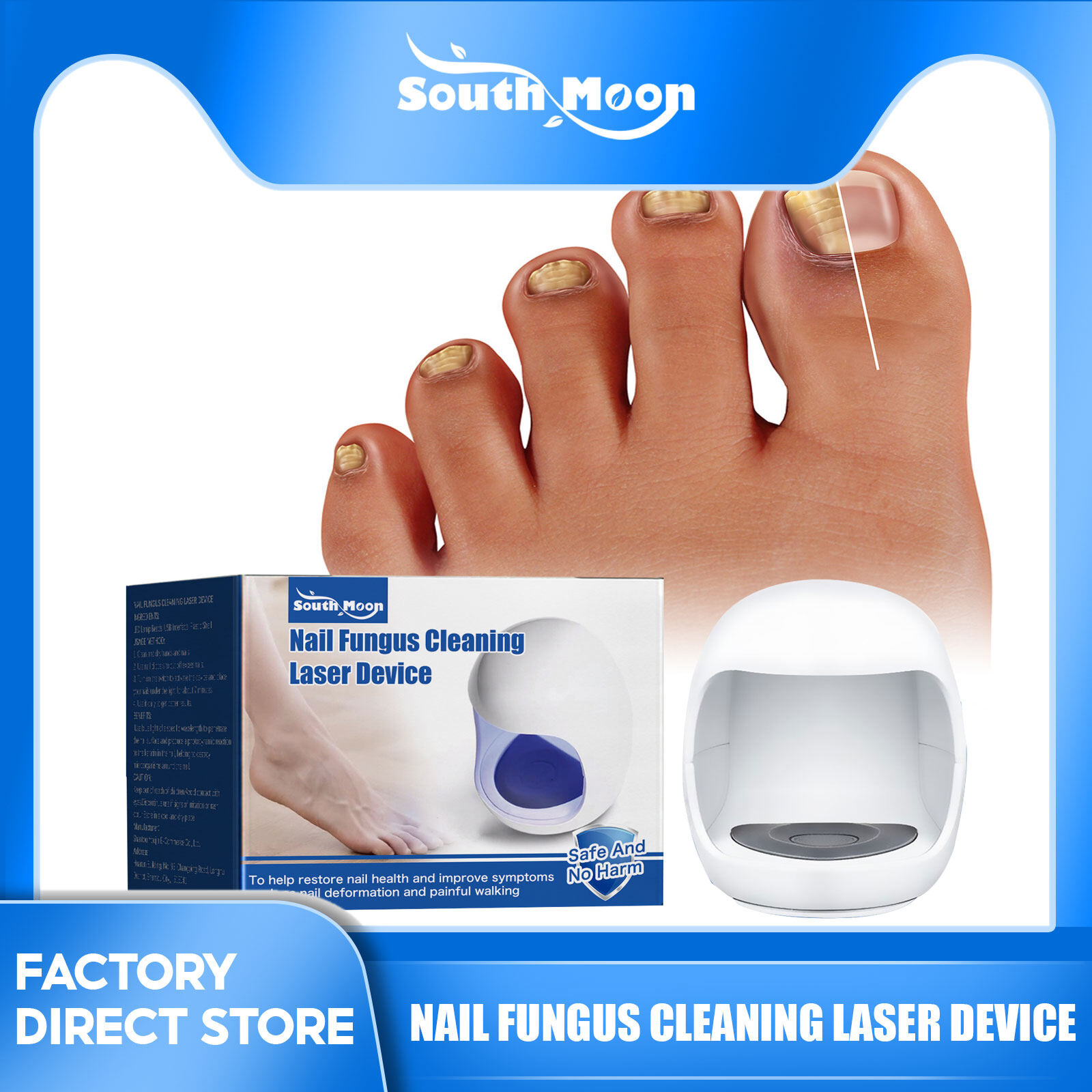 Nam mặt trăng nấm móng sửa chữa laser thiết bị điều trị nấm móng chân sửa chữa nấm móng dụng cụ tháo gỡ loại bỏ hiệu quả nấm móng chân không đau trị nấm móng tay laser thiết bị hiển thị thời gian nấm móng laser chữa máy móng chân chữa bệnh máy