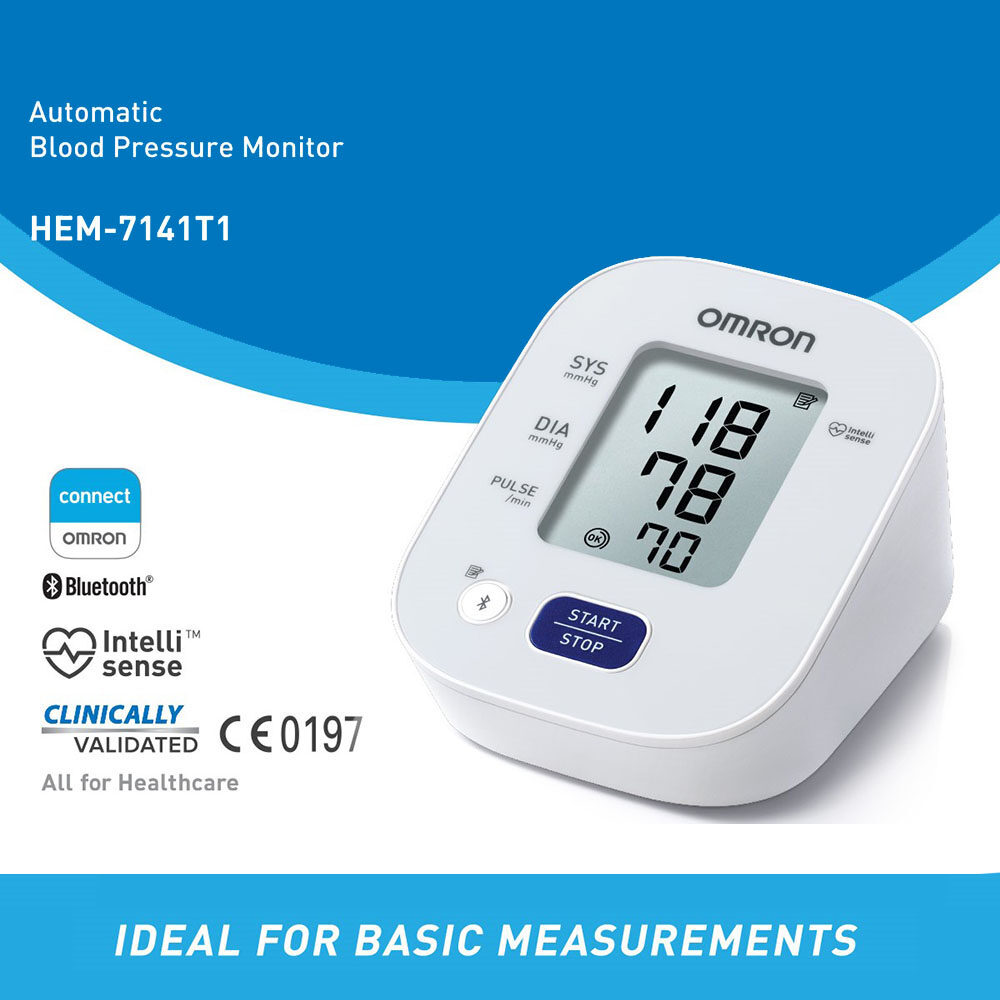 OMRON Automatic Blood Pressure Monitor HEM-7141T | PGMall