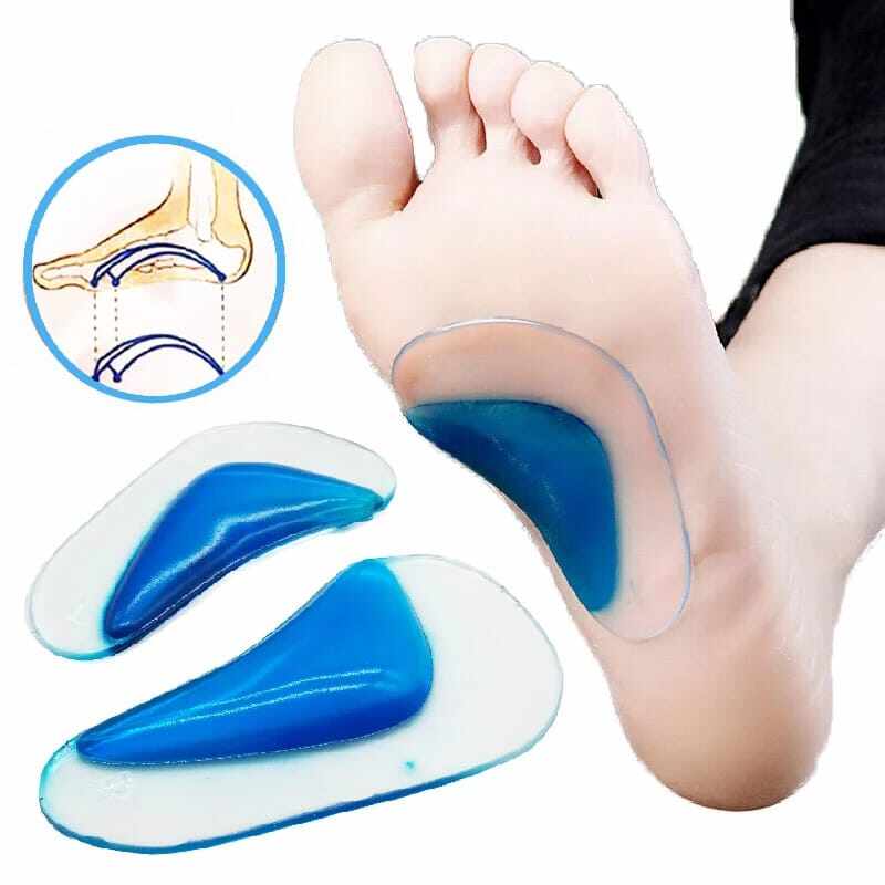 1Pair Shoe Insert Orthopedic Orthotic Arch Support Insole Flatfoot Correction #S 