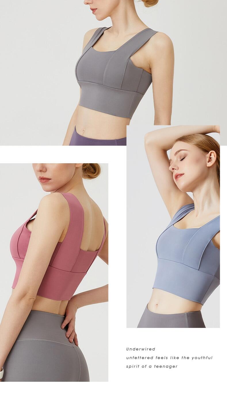 SUPERFLOWER – soutien-gorge de sport sans couture pour femmes, gilet de Yoga sans fil, sous-vêtements Fiess, Jogging, hauts de gymnastique_voghion.com