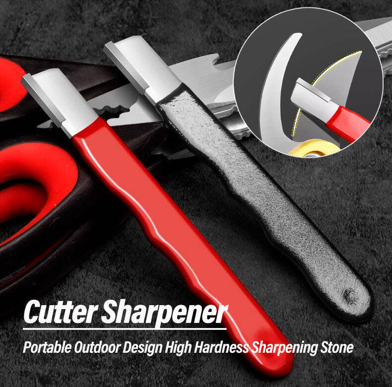 2Pcs Pocket Sharpener Portable Sharpening Stone Kitchen Tool Professional Handheld Fast Grindstone Knife Outdoor Tools Trekking Barbecue