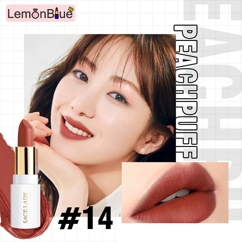 Gambar LemonBlue 6 Color Matte Lipstick Velvet Lip Glaze Color Charm Lasting Non fading Lip Make Lip glaze Color Charm Lasting Non fading Lip Makeup Matte Velvet Lip Glaze
