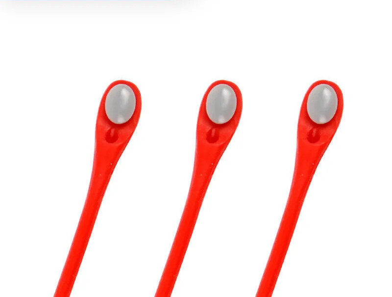 (Ready Stock)12-Pack Laceless Silicone Elastic Laces Rubber Laces Adult Kids Lazy Lace Free Laces One Size Versatile Fits Most Shoes - 3