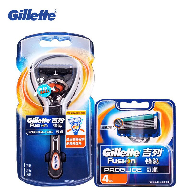 Gillette Fusion 5 Proglide dao cạo flexball xử lý công nghệ Hướng dẫn sử dụng máy cạo râu nam cạo lông mặt lưỡi dao cạo nạp