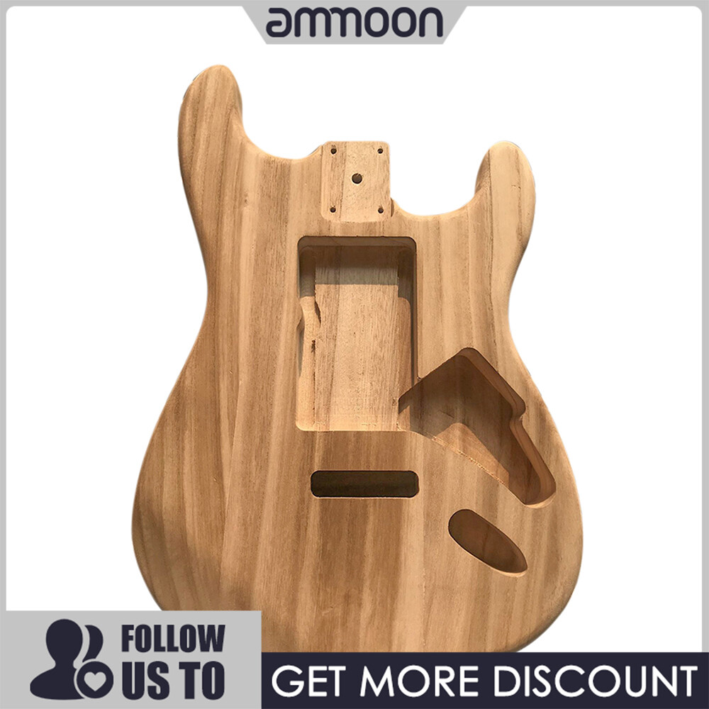 Quà bí mật Polished Wood Type Electric Maple Guitar Barrel Body Unfinished Electric Guitar Barrel