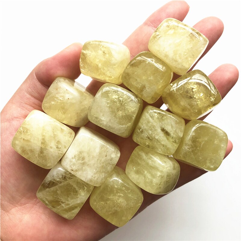 Natural Citrine Crystal Polished Stone Yellow Quartz Crystal Cube Rock Specimen Rock Stones Specimen Healing Collection Lazada Singapore
