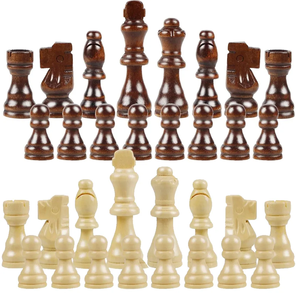 wooden chess