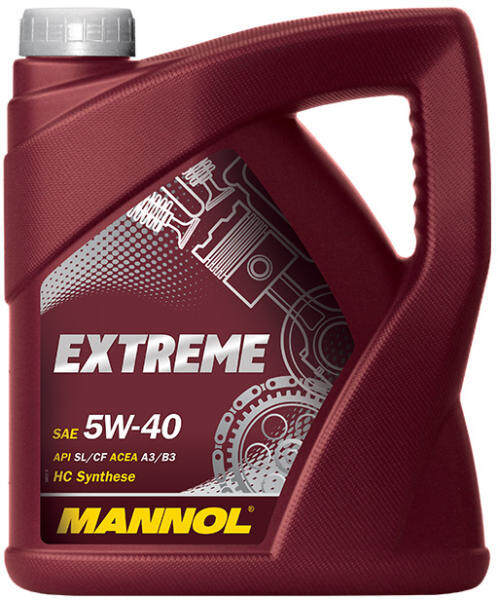 Promotion** Mannol Extreme 5w40 Fully Synthetic Engine Oil 5 Litre !!!FREE Mannol  Engine Oil Treatment!!!