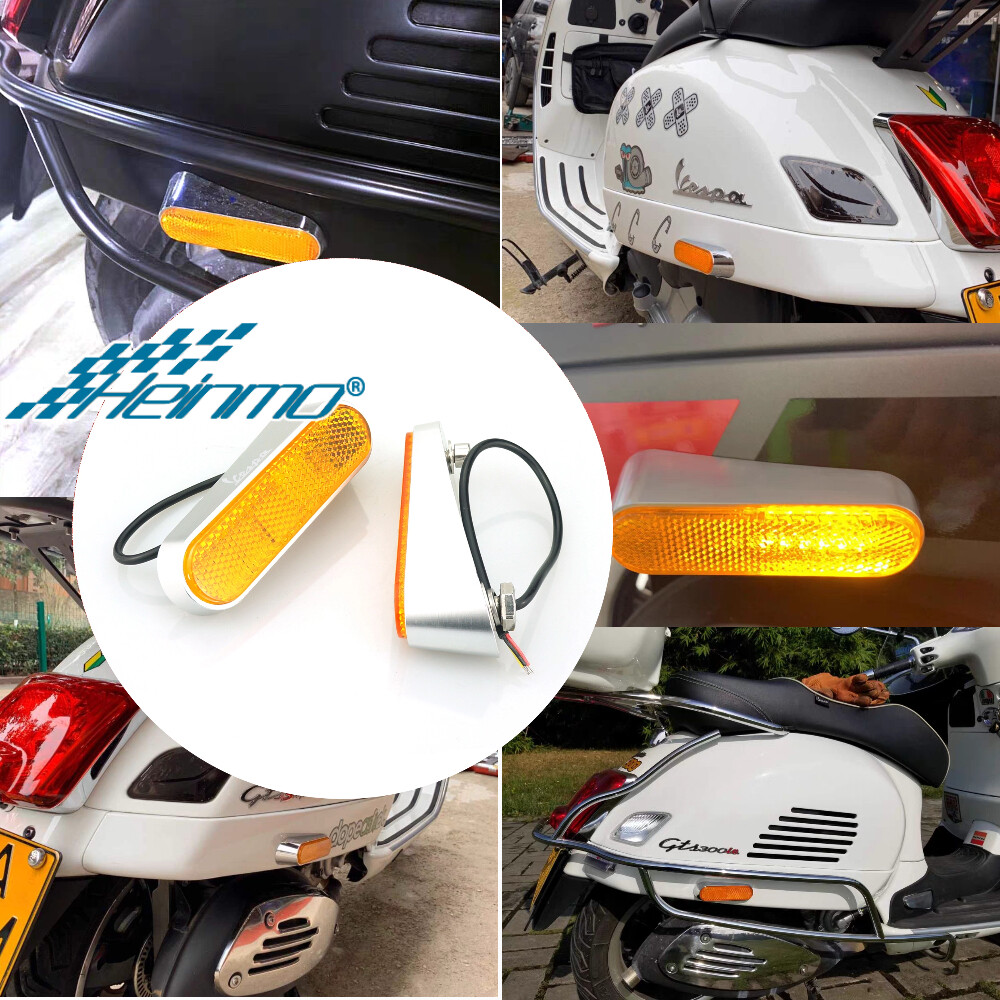 Cho VESPA GTS 300 250 LXV lx150motorcycle LED Side tín hiệu báo rẽ đèn xi nhan