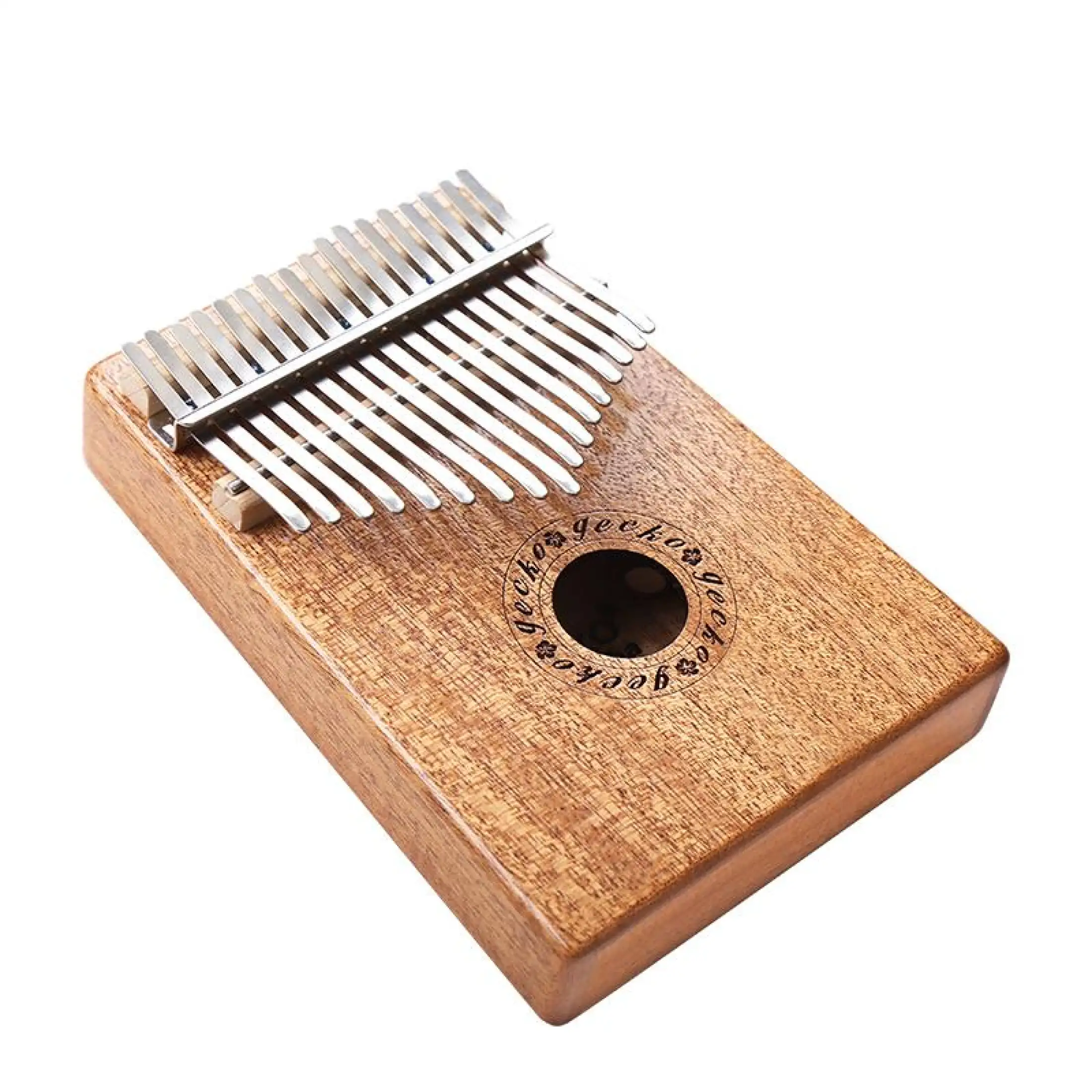 Tian Fashion Gecko Kalimba 17 Kunci Jempol Piano Afrika Perkusi Keyboard Instrumen Musik Dengan Kotak Piano Box K17m Empuk Lazada Indonesia