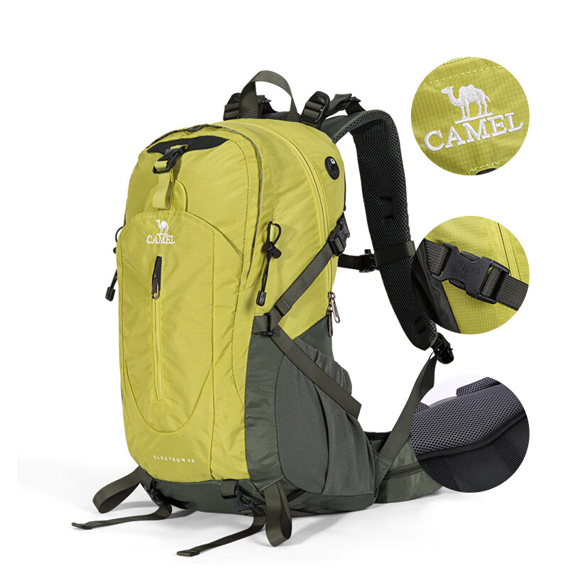 Camel Mountain 60L Waterproof Hiking Backpack For Camping Travel