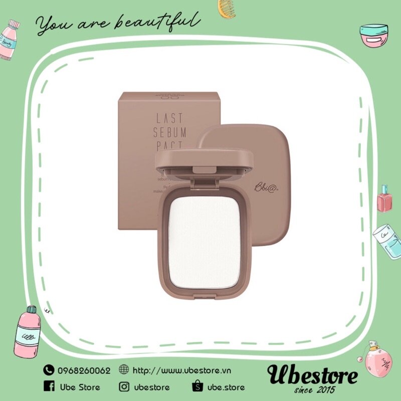 PHẤN PHỦ KIỀM DẦU BBIA LAST SEBUM PACT 7G