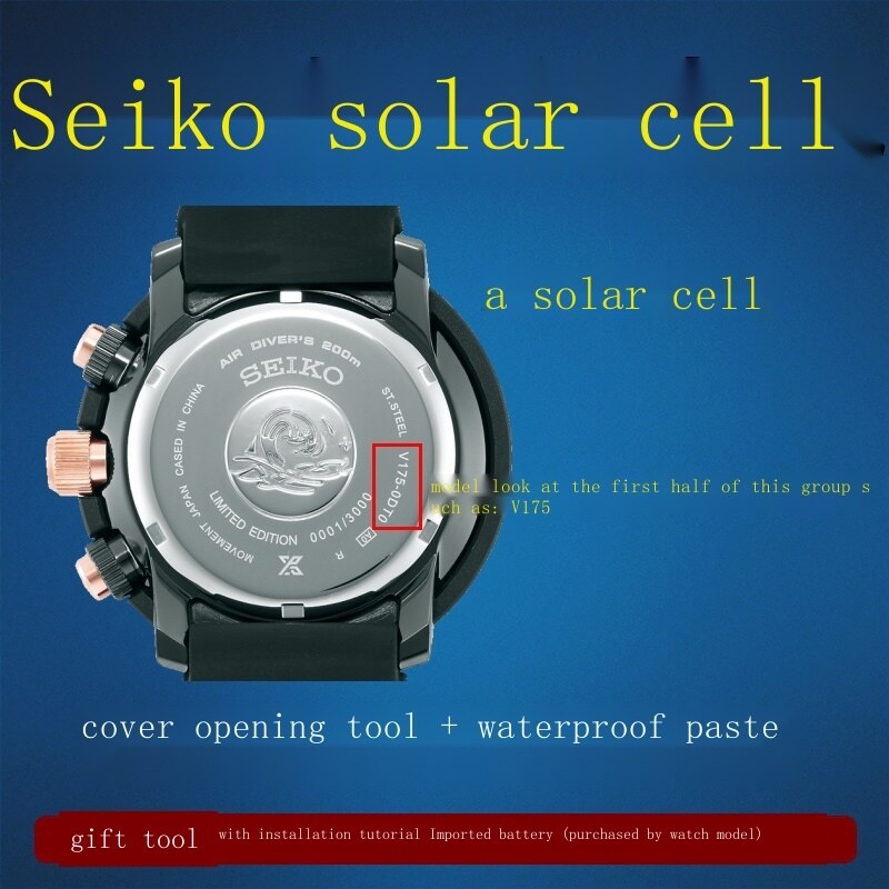 2022☄ Suitable for Seiko V137 V138 V192 V194 V195 V198 Solar