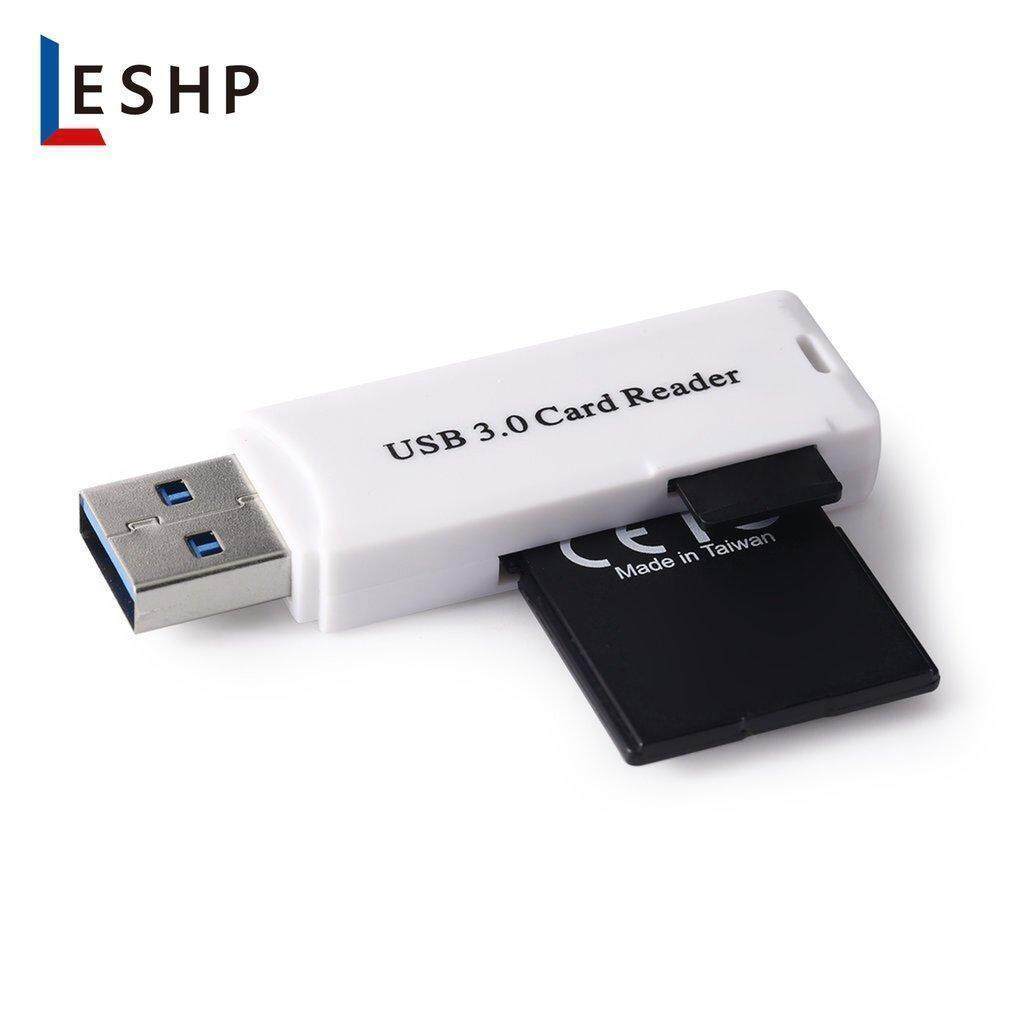 LESHP Slim Convenient Antiselismic Heat Resistance USB 3.0 Card Reader black BE