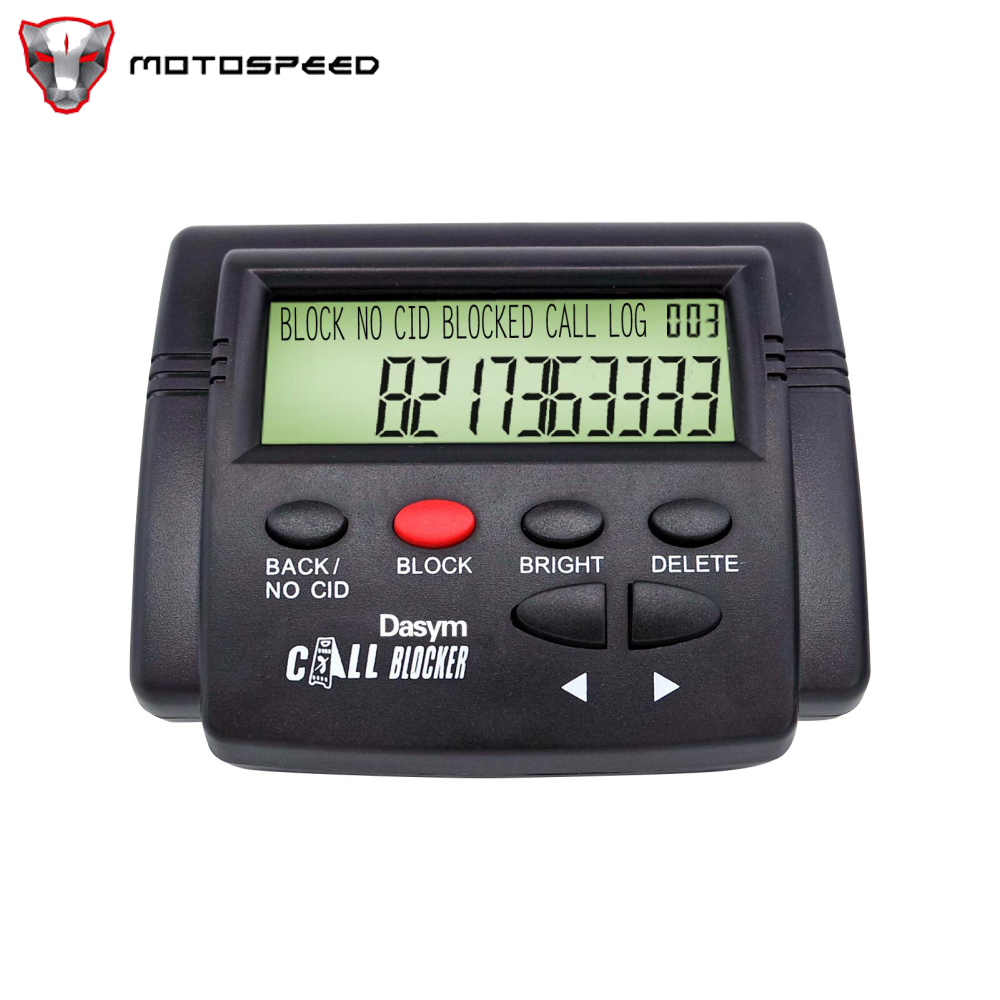 MOTOSPEED Call Blocker for Landline Phones Telephone 2000 Caller ID Box Blocking One Touch Number Block Device Block Unwanted Robocalls and Nuisance Calls ราคา 628 บาท*ส่งฟรี