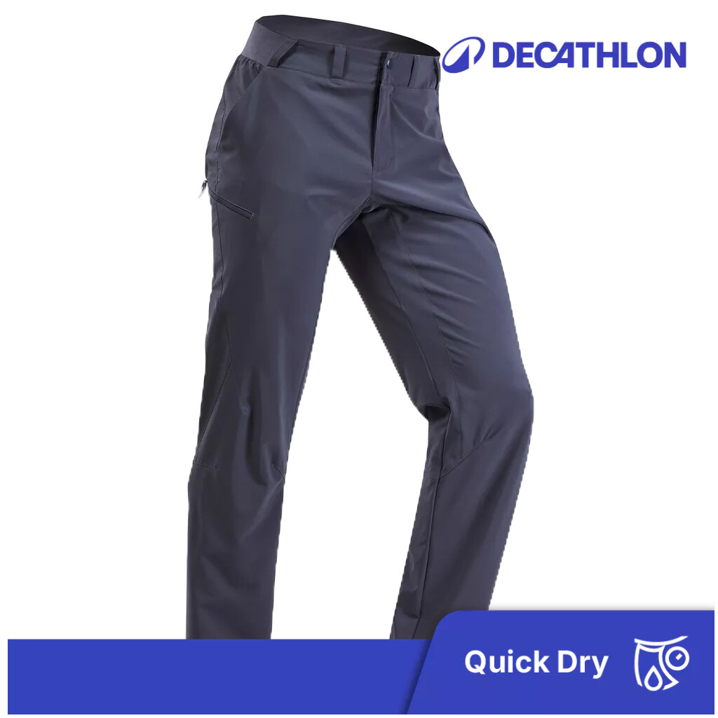 Decathlon Mountain Hiking Men Breathable Trousers MH100 (Quick Dry) - Quechua