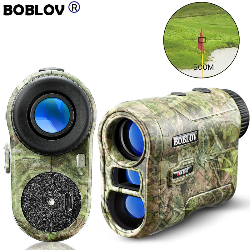 BOBLOV NK-1000 Waterproof Golf Rangefinder 6.5X Magnification Monocular