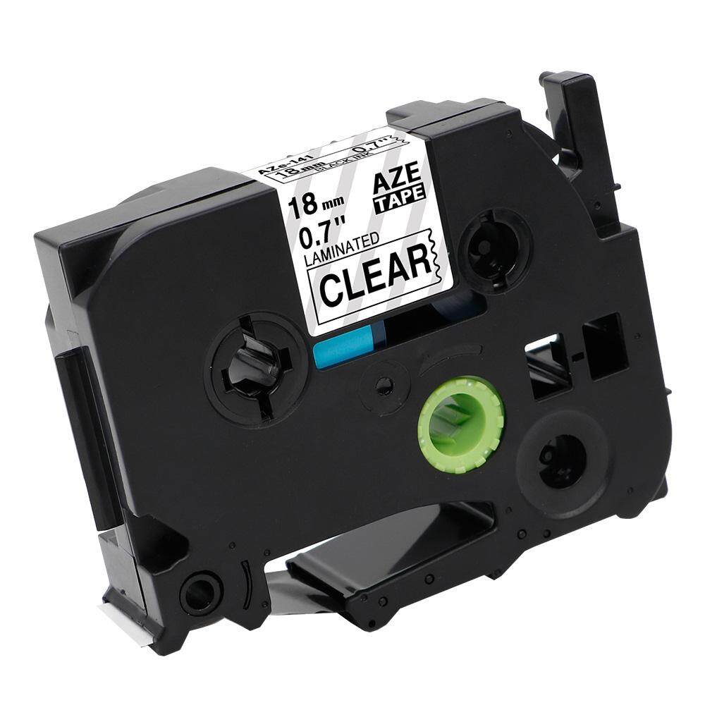 10PK 12mm Black on White TZ TZeS231 Label Tape for Brother PT1750 PT