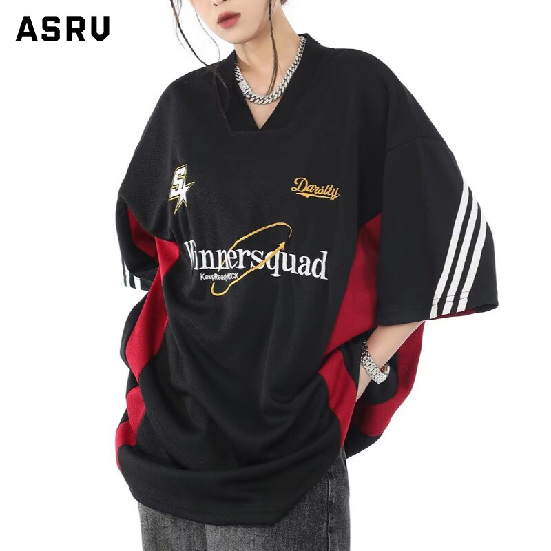 ASRV áo ba lỗ nam áo thun nam áo thun unisex Fashion FREESHIP Áo Thun Bán Chạy Nhất quần áo nam Áo phông nam Áo thể thao hợp thời trang Áo thun ngắn tay dáng rộng tay ngắn in cổ chữ V sành điệu