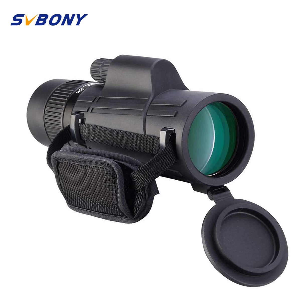 Svbony sv302 điện Ống nhòm tầm xa 8-16x42mm Zoom ống nhòm hoàn toàn đa tráng BAK4 lăng kính kích thước nhỏ gọn kính màu đen cho birdwatching và đi du lịch
